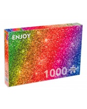 Παζλ Enjoy 1000 κομμάτια - Κυματιστή λαμπρή ουράνια τόξο -1